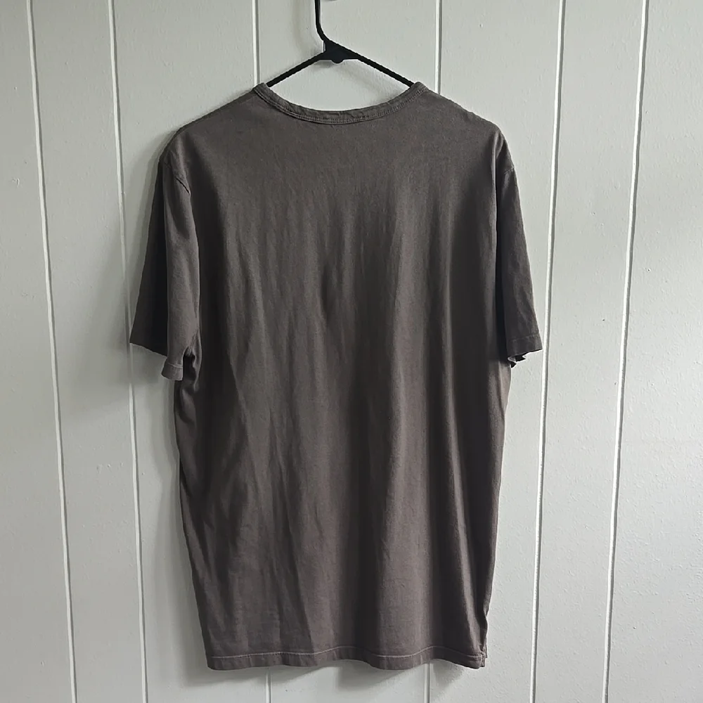 Vince Garment Dye Short Sleeve T-Shirt, Dark Olive - Picture 3 of 10